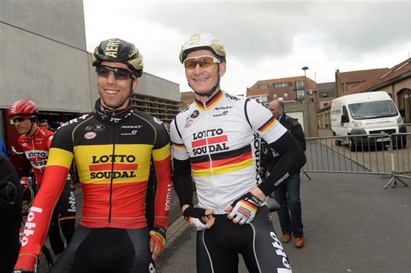Jens Debuschere and Andre Greipel